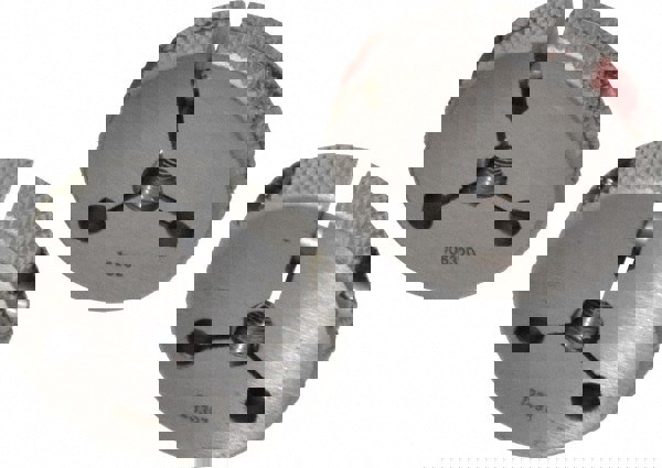 Threaded Ring Gage: 1/4-32 Thread, UNEF, Class 2A, Go & No Go